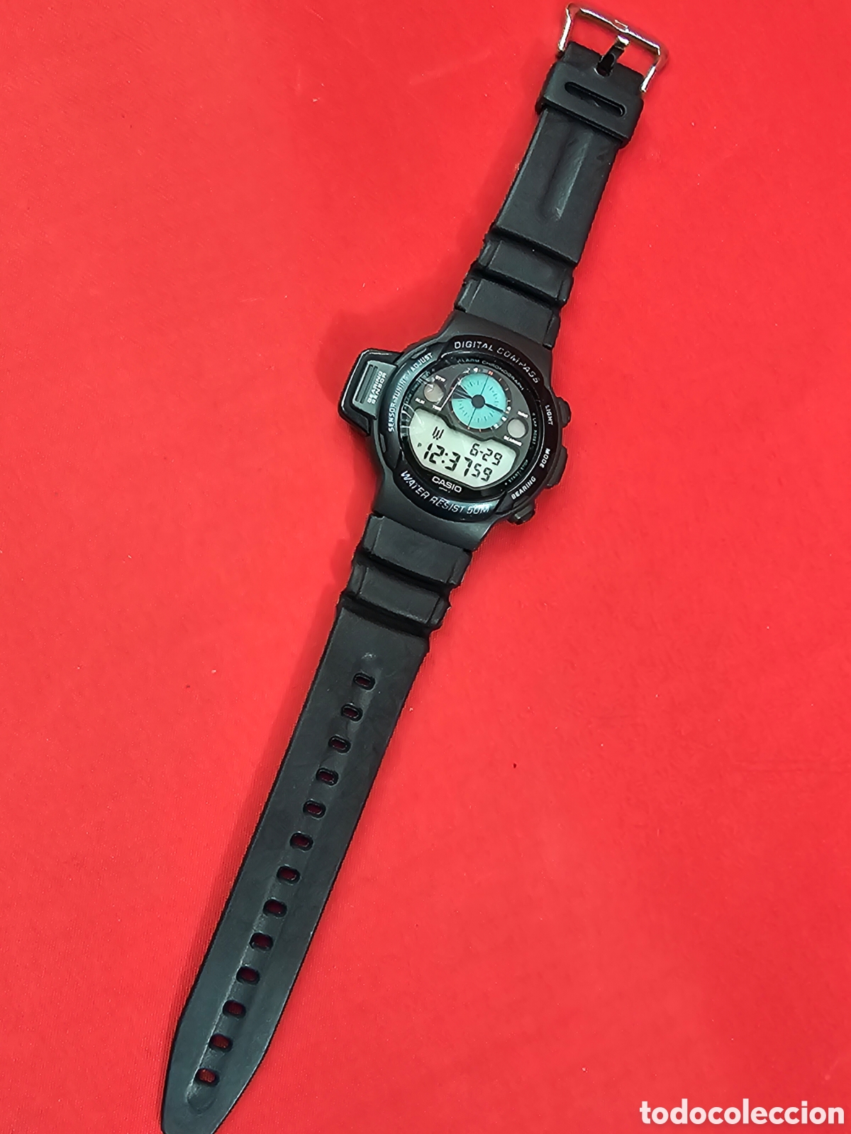 Relojes - Casio: Casio Digital Compass Cpw-110 de los a&ntilde;os 90 - Foto 13