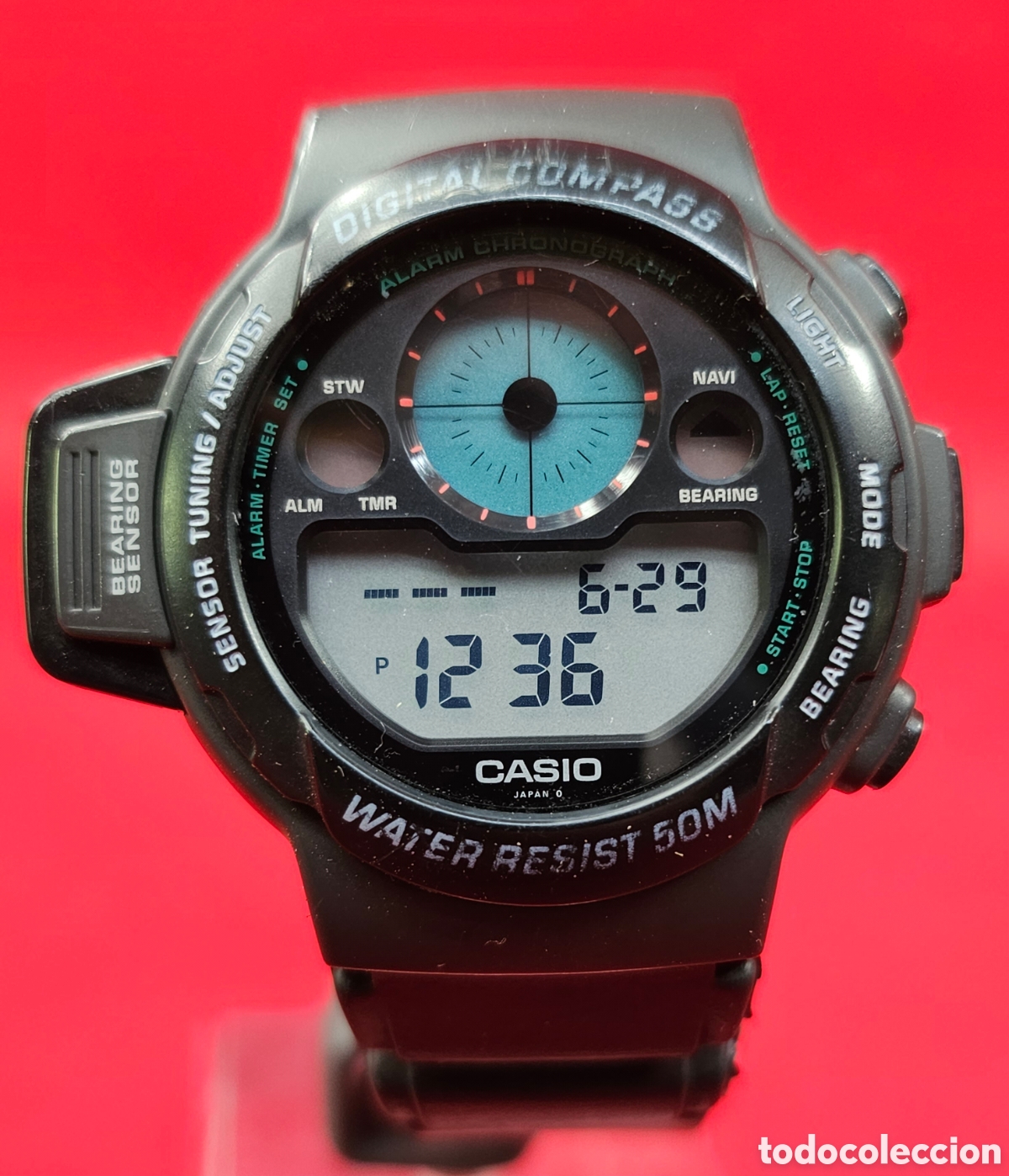 Relojes - Casio: Casio Digital Compass Cpw-110 de los a&ntilde;os 90 - Foto 18