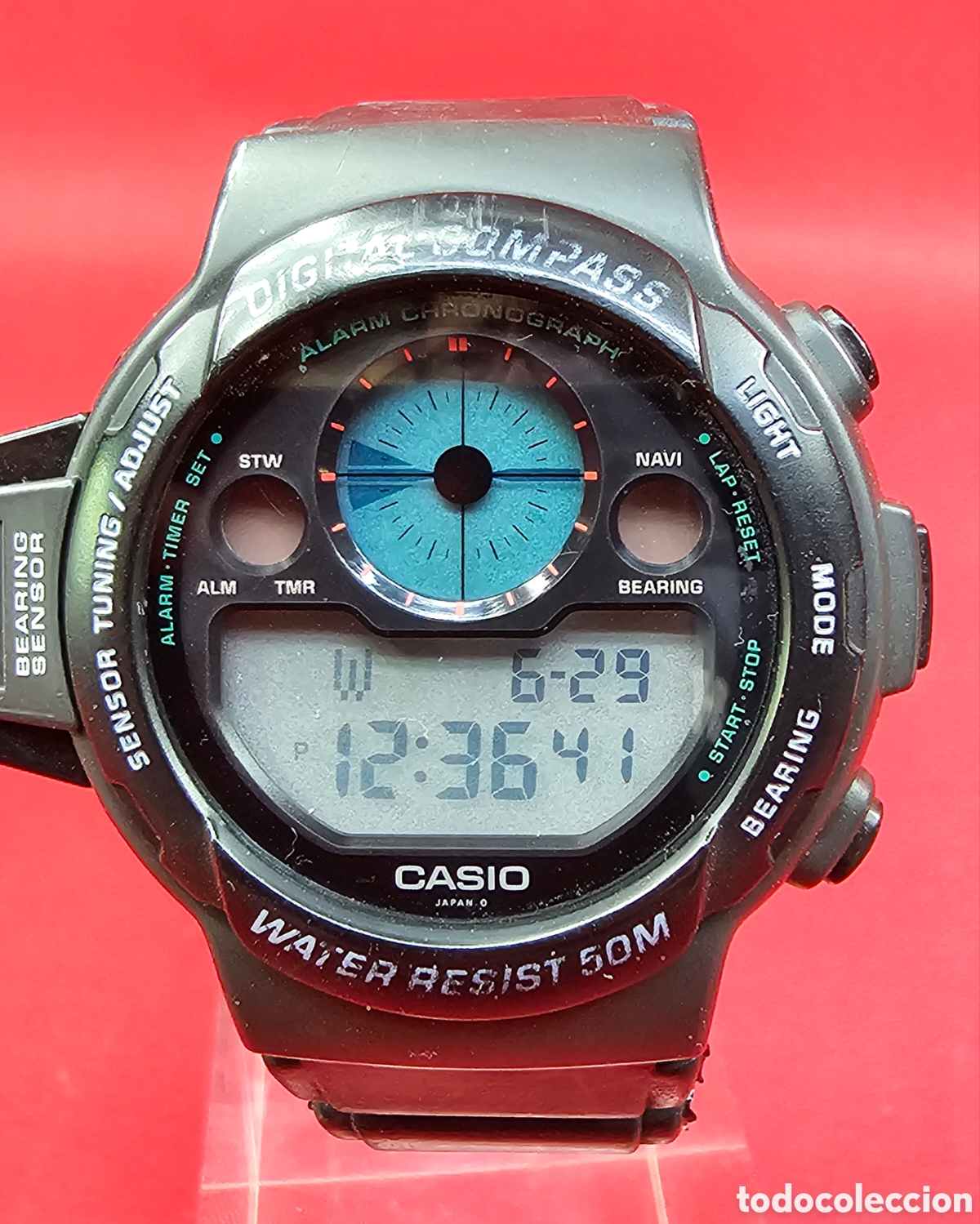 Relojes - Casio: Casio Digital Compass Cpw-110 de los a&ntilde;os 90 - Foto 20