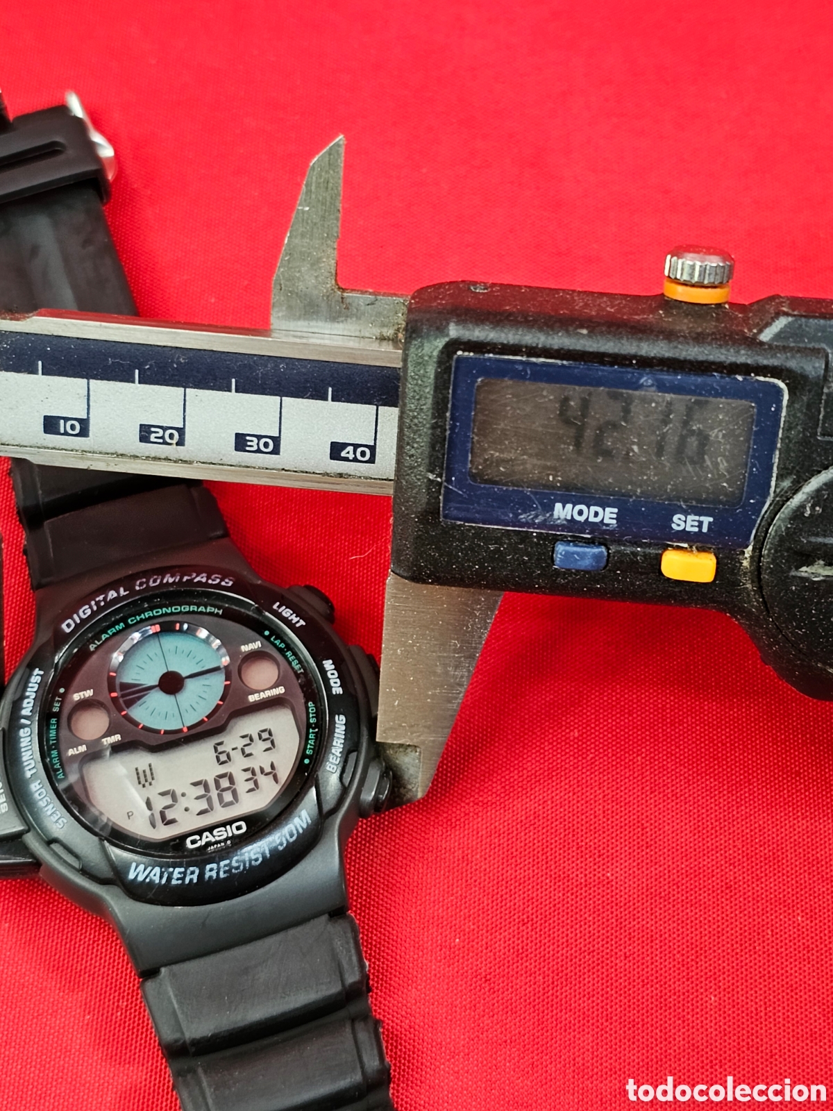 Relojes - Casio: Casio Digital Compass Cpw-110 de los a&ntilde;os 90 - Foto 21