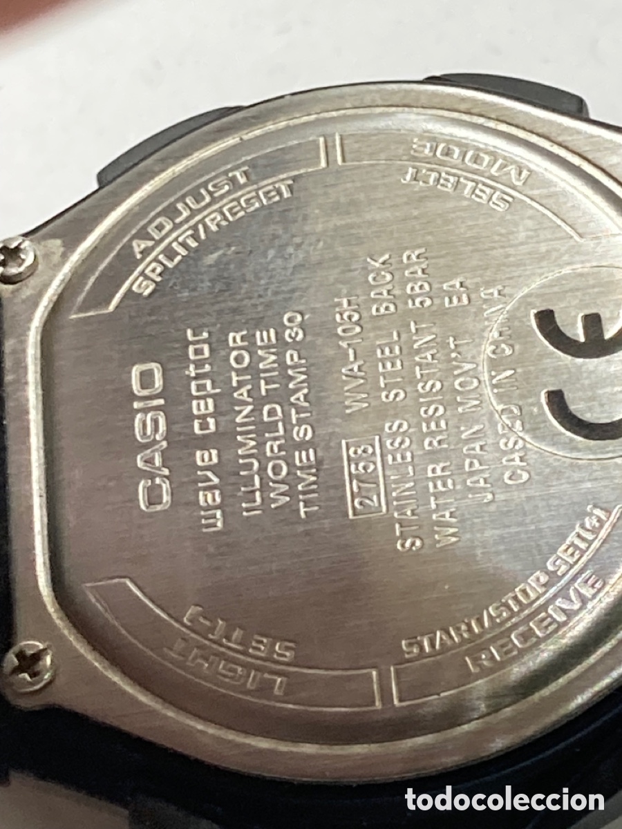 Relojes - Casio: RELOJ CASIO WAVE CEPTOR REF. WVA-105H/CR02-23 - Foto 5