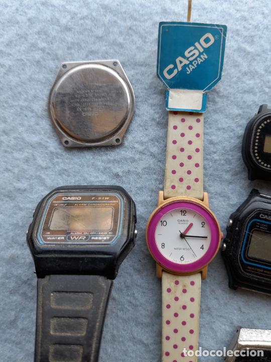 Relojes - Casio: Casio. Lote de Relojes + Piezas - Foto 4