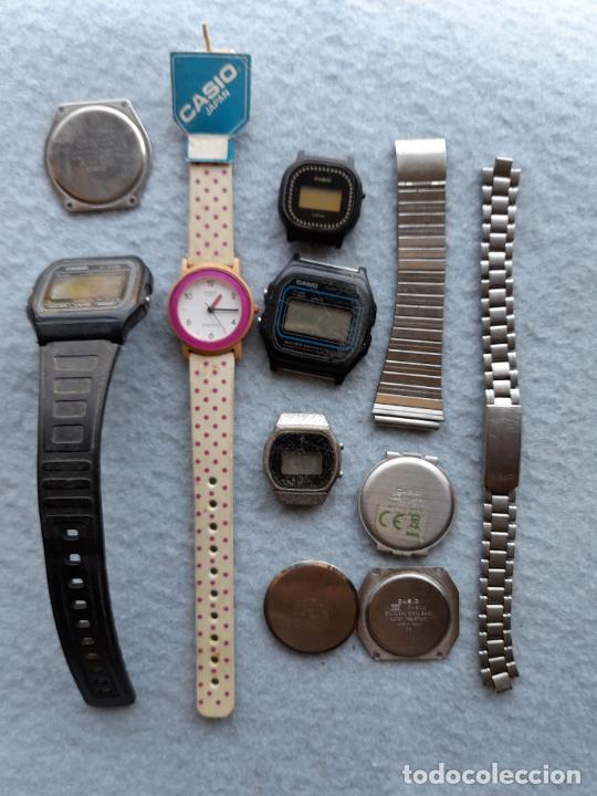 Relojes - Casio: Casio. Lote de Relojes + Piezas - Foto 1