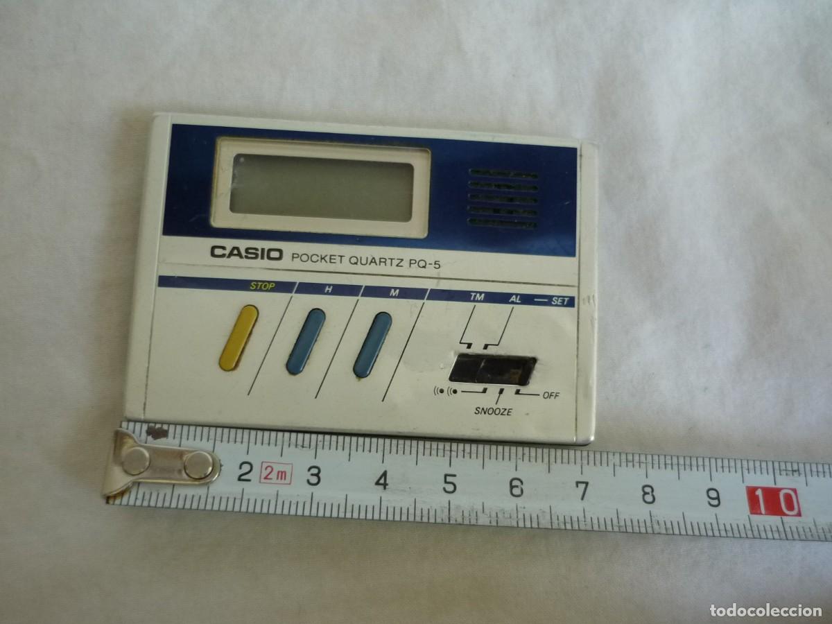 Relojes - Casio: Reloj despertador Casio Pocket Quartz PQ-5, funcionando - Foto 8