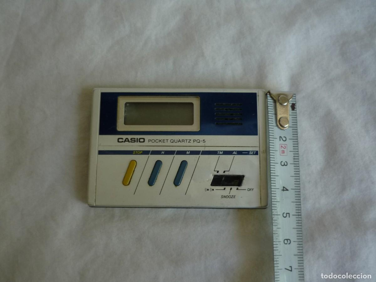Relojes - Casio: Reloj despertador Casio Pocket Quartz PQ-5, funcionando - Foto 9