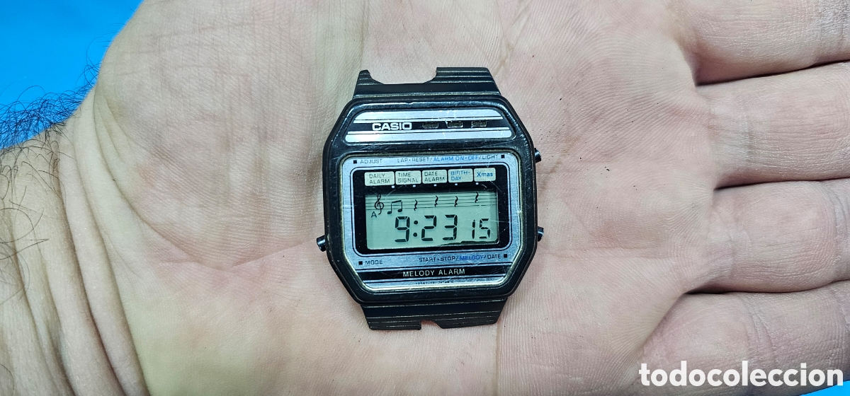Relojes - Casio: RELOJ CASIO 407M - 52 MELODY ALARM , JAPAN . FUNCIONA - Foto 5