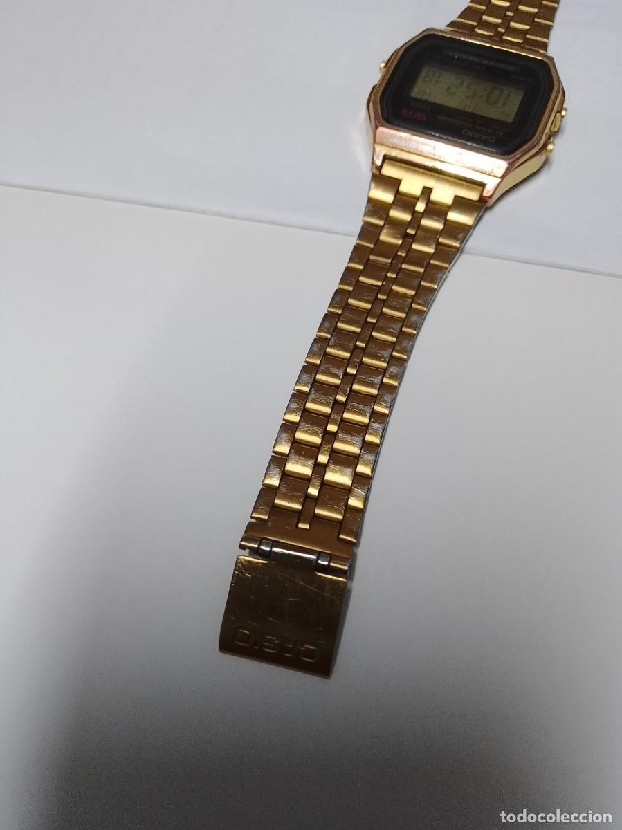 reloj casio dorado - Compra venta en todocoleccion
