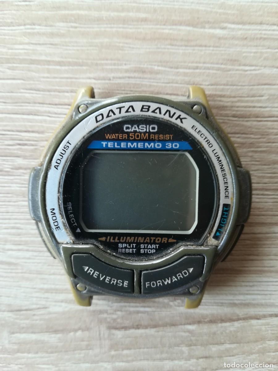 reloj casio digital vintage databank telememo 3 - Comprar Relógios