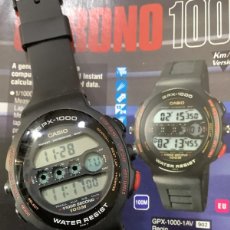 Relojes - Casio: RELOJ CASIO GPX 1000 ” CHRONO 1000 ” JAPAN AÑOS 90 (VER FOTOS)