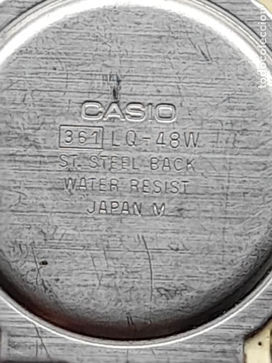 Relojes - Casio: Reloj Marca Casio de Cuarzo. Japan made. - Foto 3