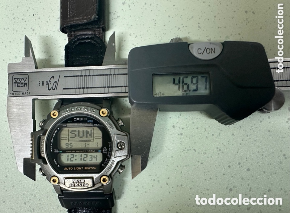 Casio alti clearance thermo twin sensor