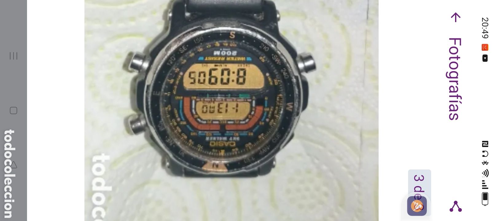 Relojes - Casio: Reloj Casio dw 401 raro funcionando - Foto 3