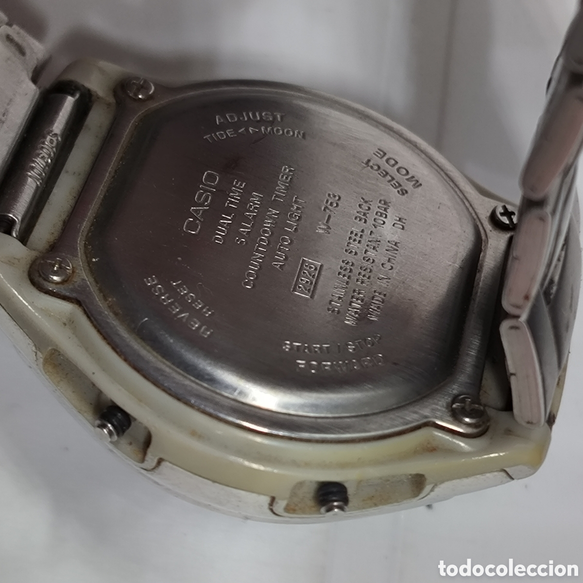 Relojes - Casio: RELOJ CASIO DE ACERO REF. W-753D-1AVES - car222 - Foto 2