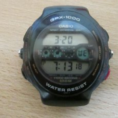 Relojes - Casio: RELOJ VINTAGE CASIO GPX-1000 WATER RESIST. MÓDULO 902 JAPAN. FUNCIONA