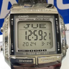 Relojes - Casio: RELOJ CASIO DB 360 PIEL ¡¡ DATA BANK 30 !! (VER FOTOS)