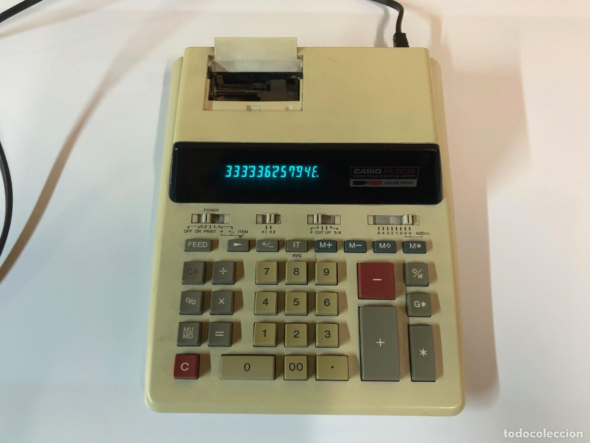 Relojes - Casio: CALCULADORA CASIO FR-2215S - Foto 1