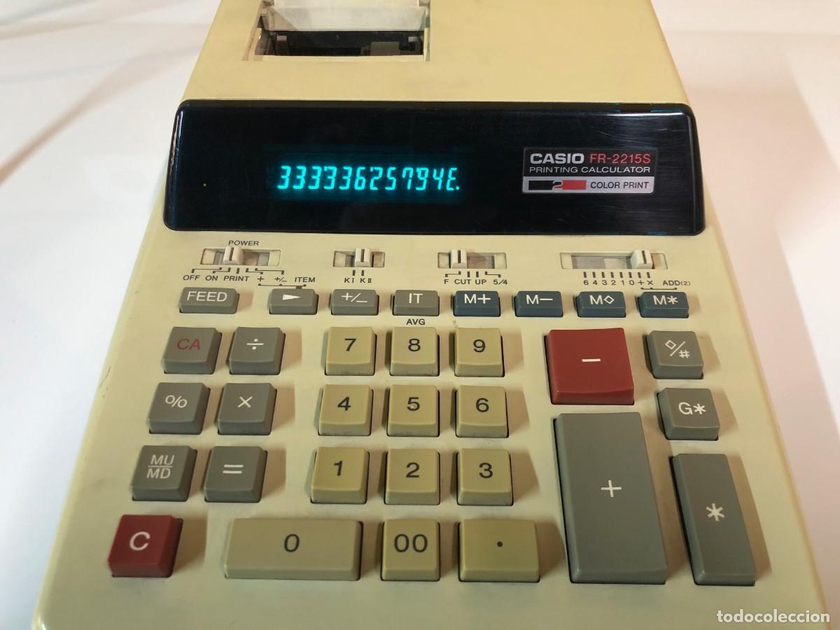 Relojes - Casio: CALCULADORA CASIO FR-2215S - Foto 2