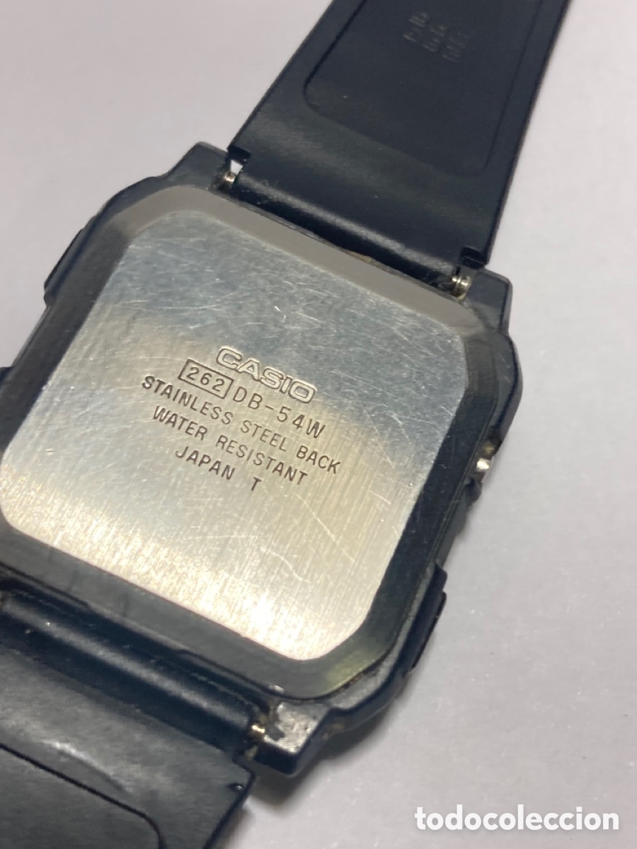 Relojes - Casio: Reloj Casio japon&eacute;s databank ref DB-54W/CR10-20 - Foto 5