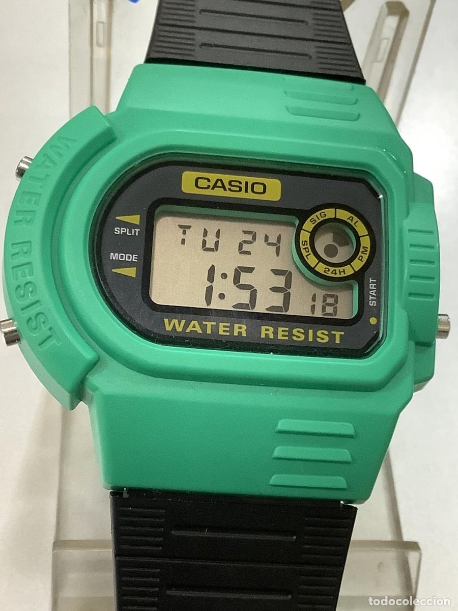 Relojes - Casio: RELOJ CASIO NF 11 &rdquo;VERDE&rdquo; VINTAGE A&ntilde;o 1993 &iexcl;&iexcl;NUEVO!! (VER FOTOS)