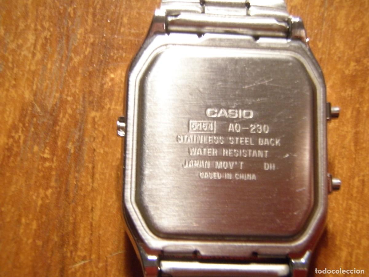 Relojes - Casio: RELOJ DIGITAL CASIO AQ230 FUNCIONANDO - Foto 2