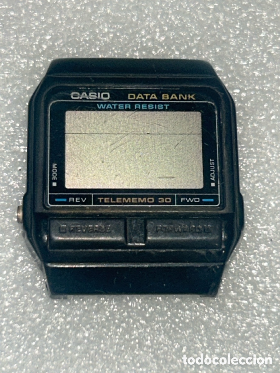 Relojes - Casio: RELOJ CASIO VINTAGE QUARTZ DATA BANK REF. B-71 DB-31 - Foto 1