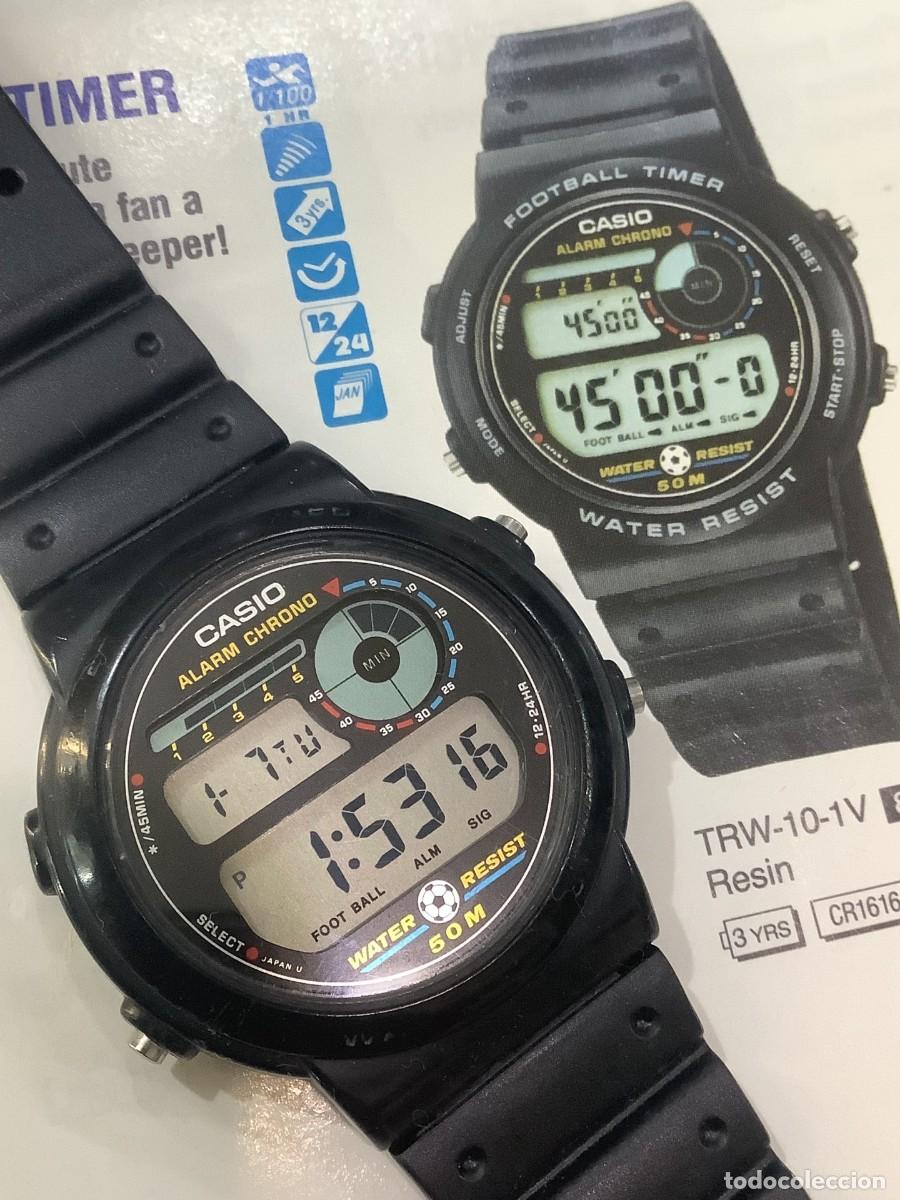 reloj casio trw 10 ¡¡football timer!! japan año - Buy Casio
