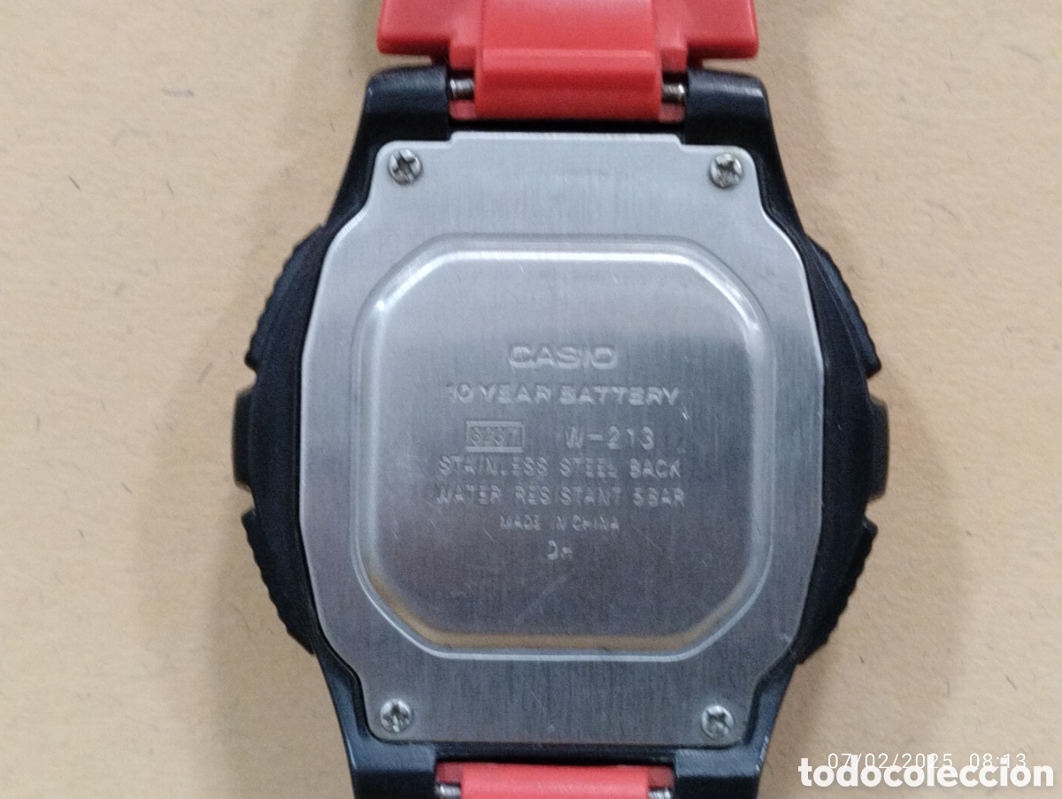 Relojes - Casio: RELOJ DIGITAL CASIO W-213 (Funcionando como Nuevo) - Foto 5