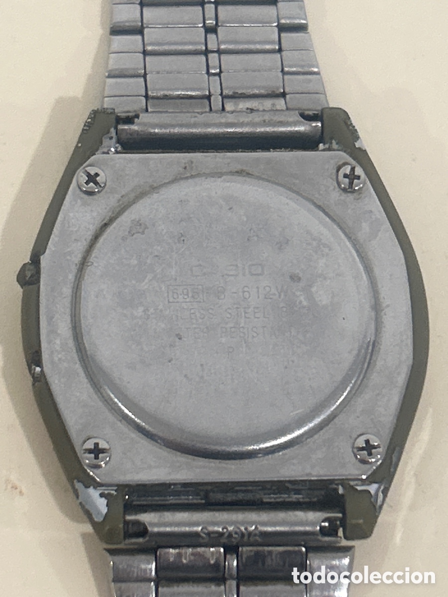 Relojes - Casio: RELOJ PULSERA CASIO B612 W MODULO 695 - Foto 6