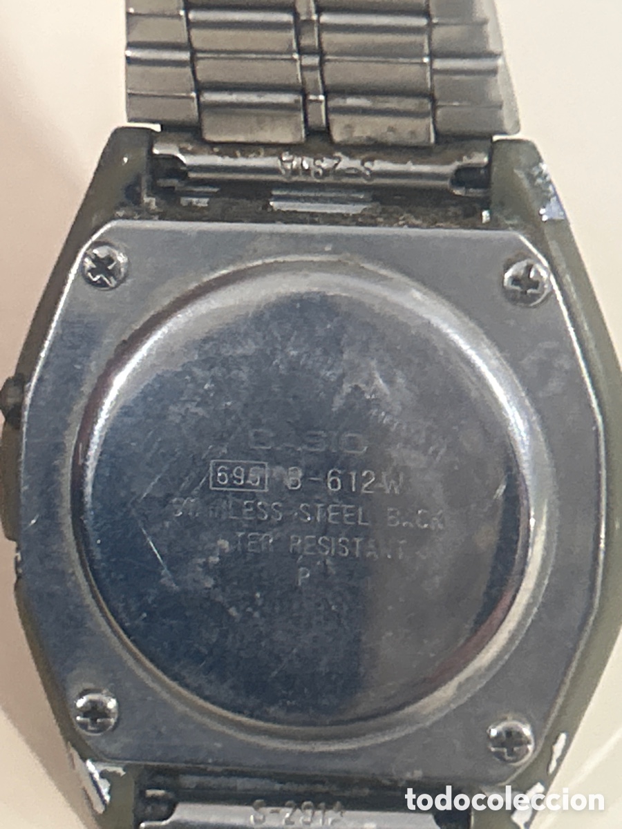 Relojes - Casio: RELOJ PULSERA CASIO B612 W MODULO 695 - Foto 7