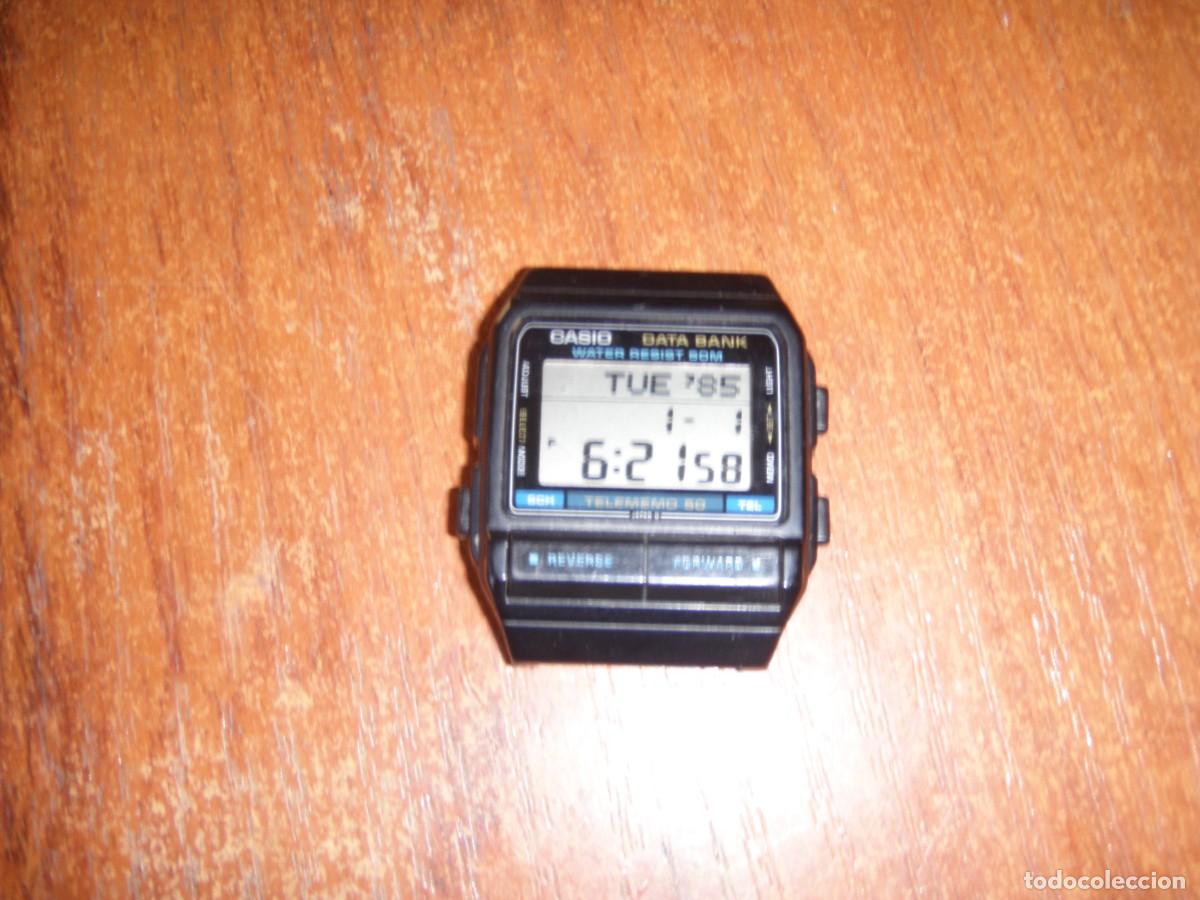 Relojes - Casio: RELOJ DIGTAL VINTAGE CASIO DB55W TELEMEMO 50 - Foto 2