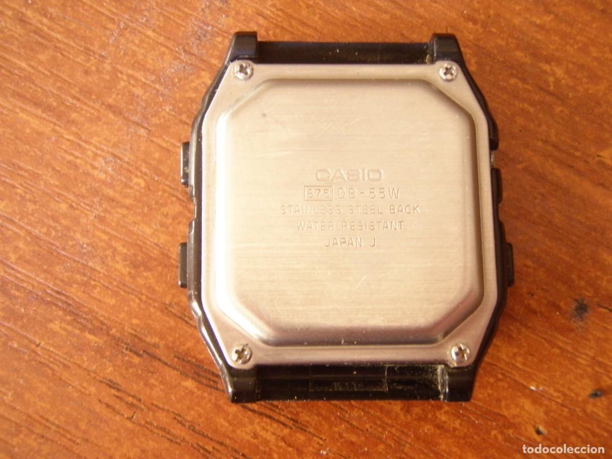 Relojes - Casio: RELOJ DIGTAL VINTAGE CASIO DB55W TELEMEMO 50 - Foto 5