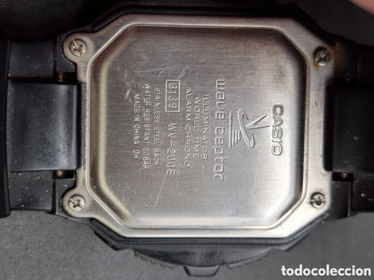 Relojes - Casio: Reloj pulsera Casio WV-200 E Wave ceptor. Completo. - Foto 6