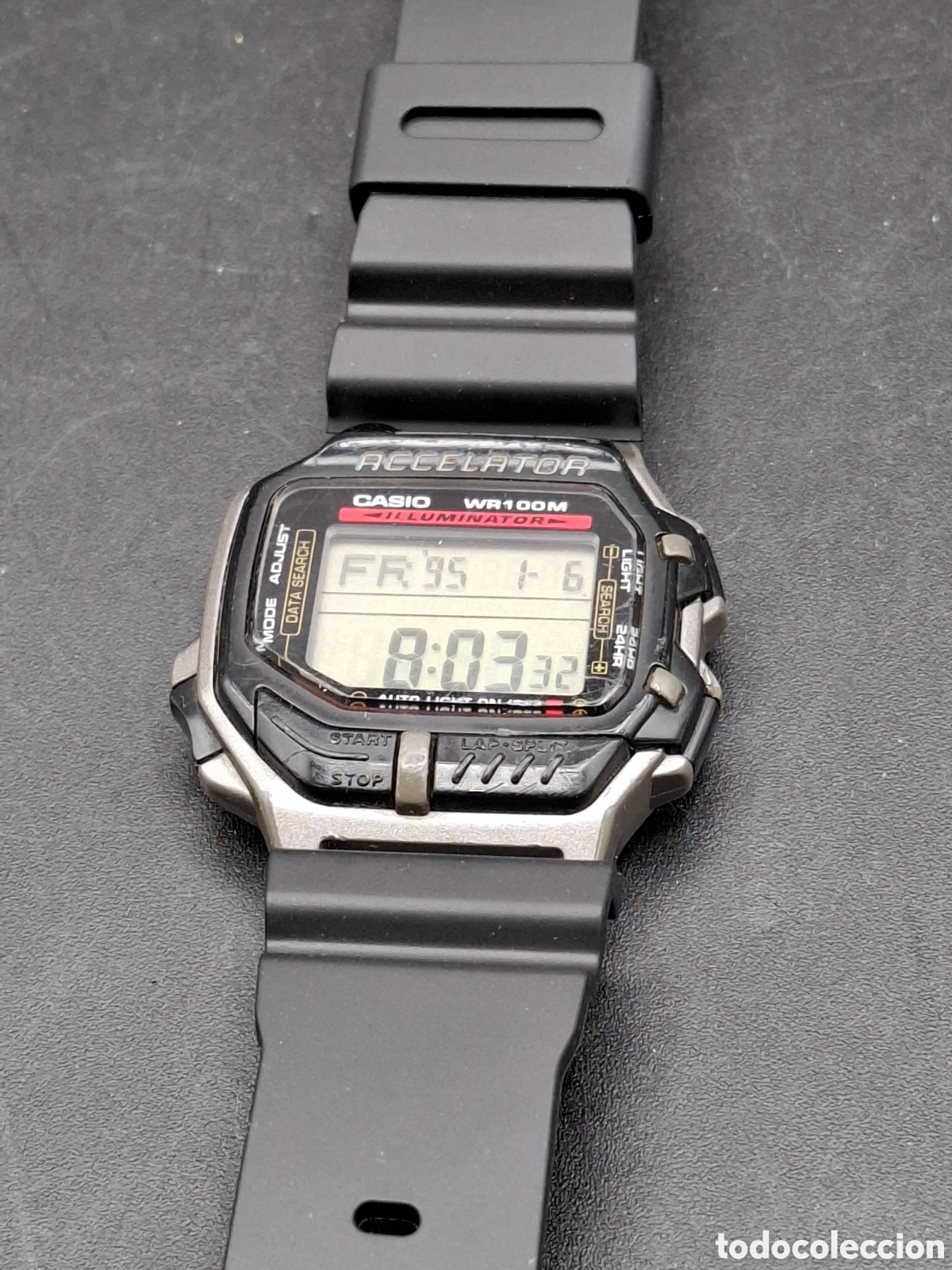 Relojes - Casio: Reloj Casio accelator 1532 ACL-200 pulsera. Correa no original. - Foto 2