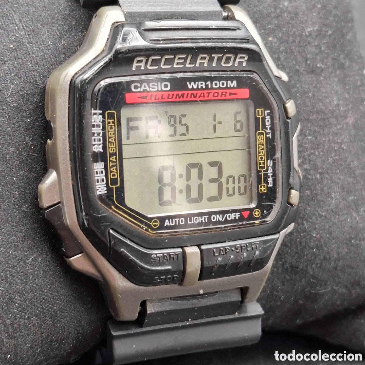 Relojes - Casio: Reloj Casio accelator 1532 ACL-200 pulsera. Correa no original. - Foto 4