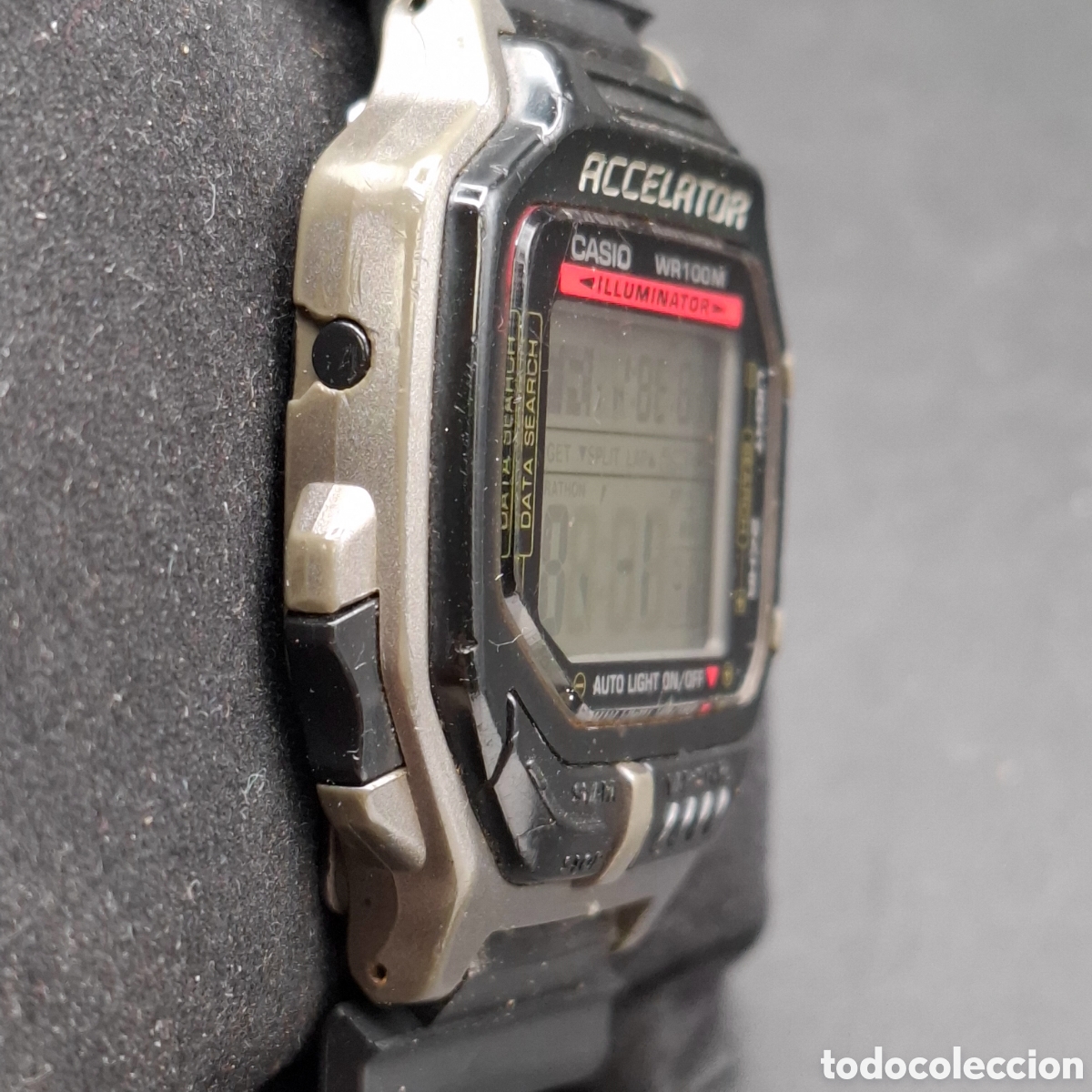 Relojes - Casio: Reloj Casio accelator 1532 ACL-200 pulsera. Correa no original. - Foto 5