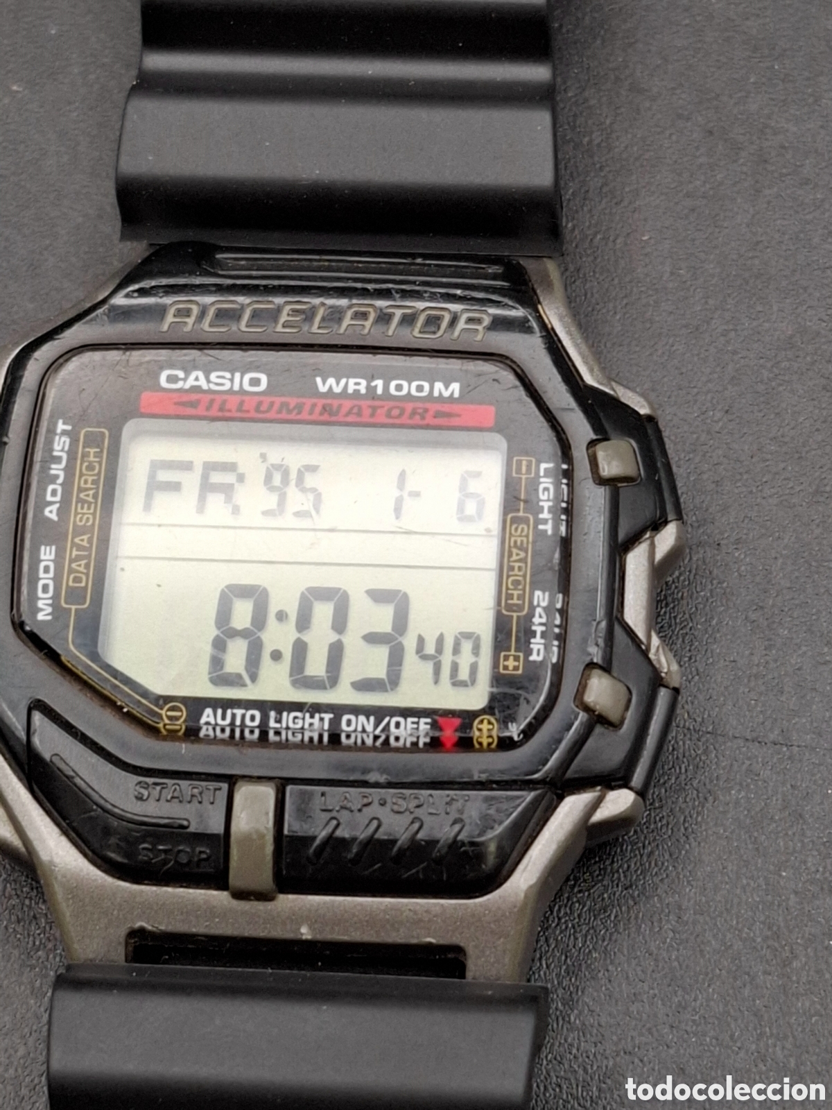 Relojes - Casio: Reloj Casio accelator 1532 ACL-200 pulsera. Correa no original. - Foto 7