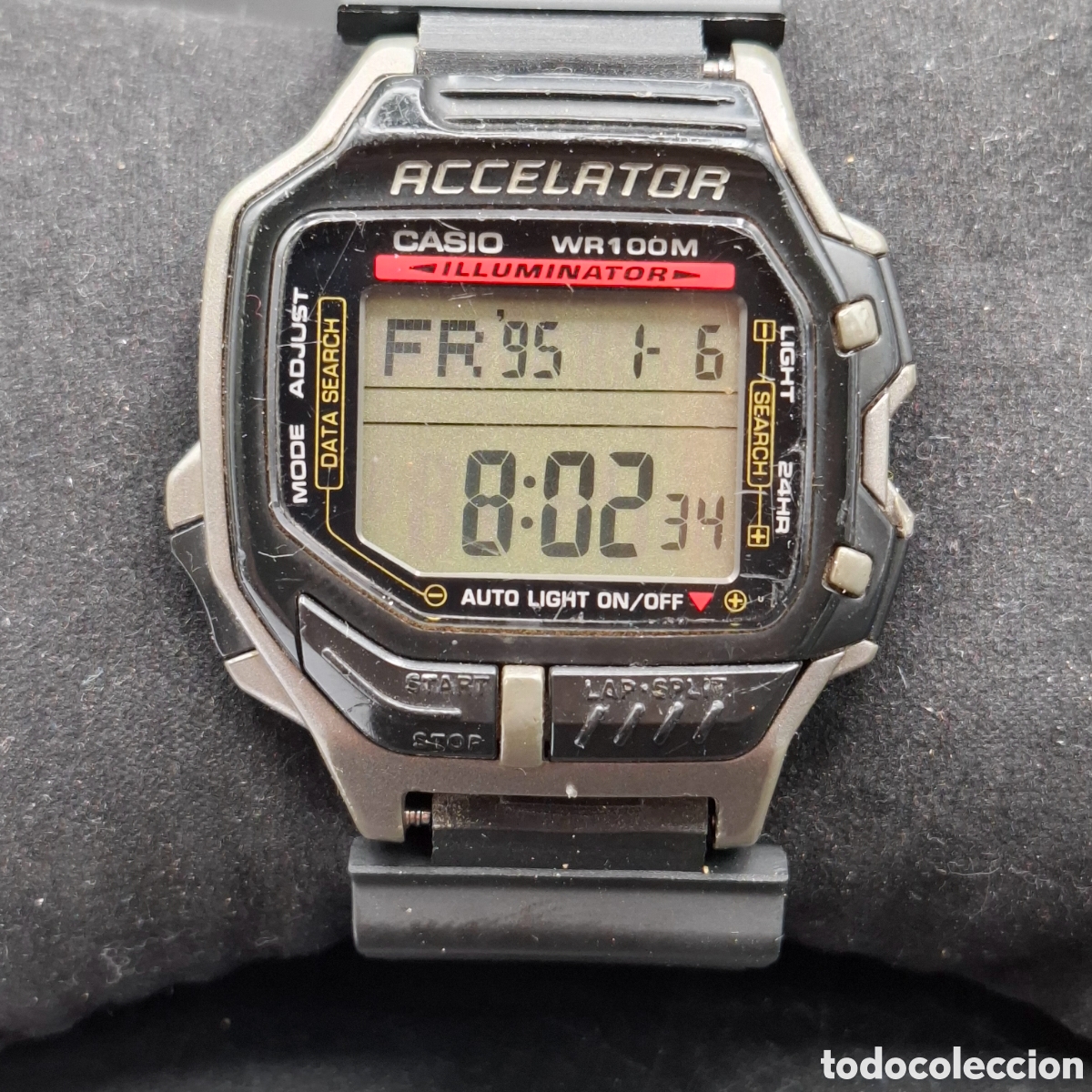 Relojes - Casio: Reloj Casio accelator 1532 ACL-200 pulsera. Correa no original. - Foto 1