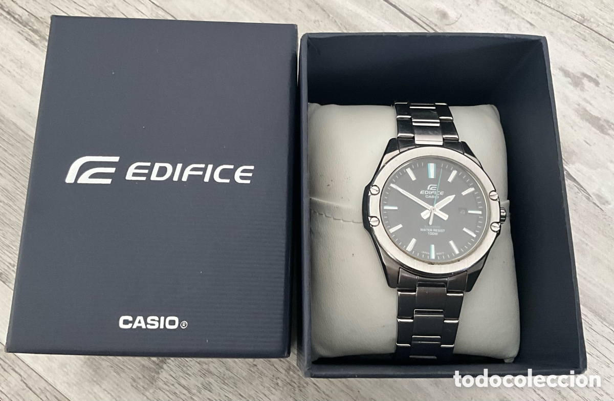 Relojes - Casio: *️⃣RELOJ CASIO&reg;️ EDIFICE. EFR S107D 1AV. COMO NUEVO - Foto 1