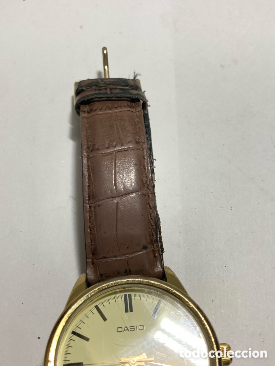 Relojes - Casio: Reloj Casio chapado MTP-V008 /cr21-34 - Foto 3