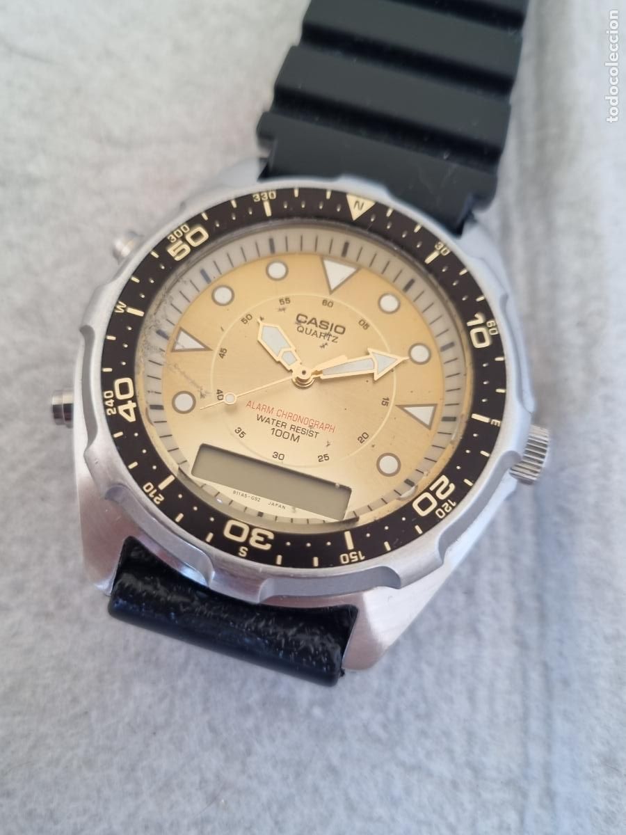 Relojes - Casio: CASIO 1374 AMW - 3200 TIPO schwarzenegger 46MM - Foto 9