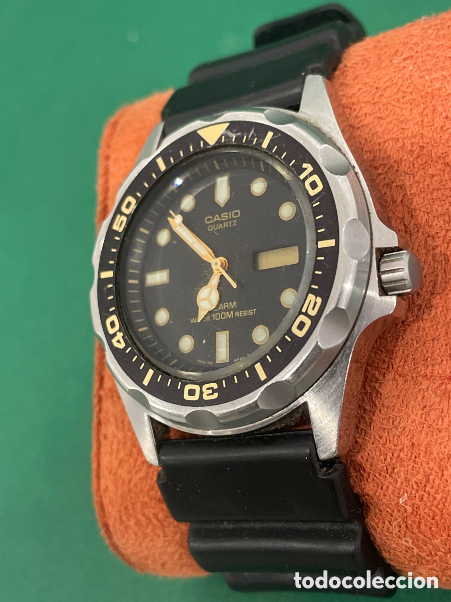 Relojes - Casio: RELOJ CASIO DIVER VINTAGE *MODELO MMA-200W*FUNCIONA* - Foto 2