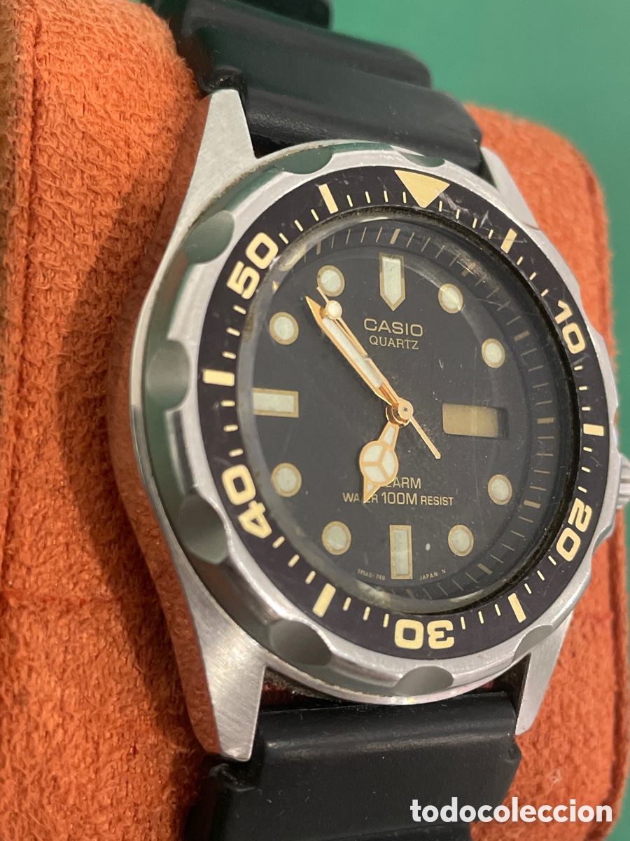 Relojes - Casio: RELOJ CASIO DIVER VINTAGE *MODELO MMA-200W*FUNCIONA* - Foto 3