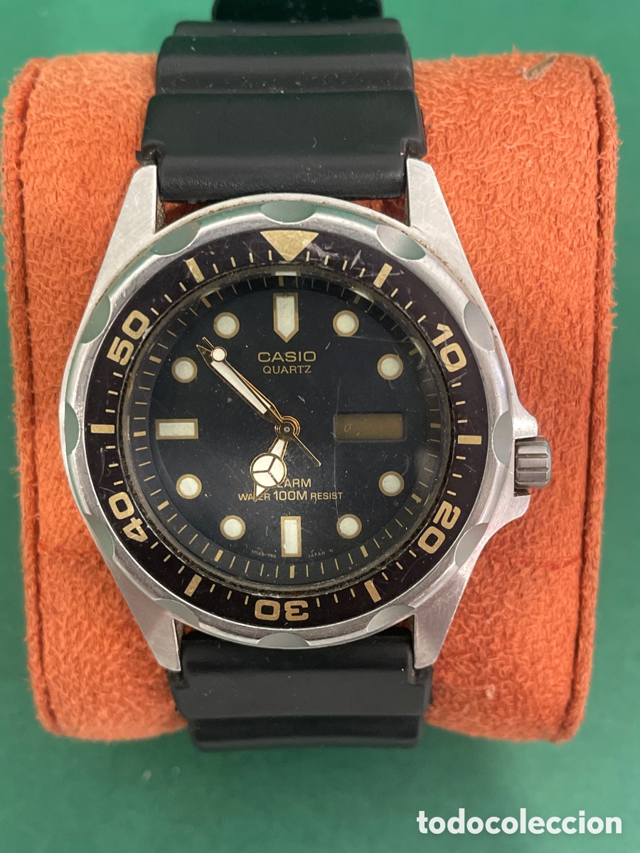 Relojes - Casio: RELOJ CASIO DIVER VINTAGE *MODELO MMA-200W*FUNCIONA* - Foto 4