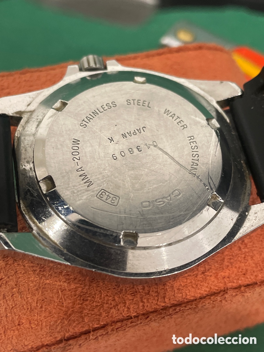 Relojes - Casio: RELOJ CASIO DIVER VINTAGE *MODELO MMA-200W*FUNCIONA* - Foto 6