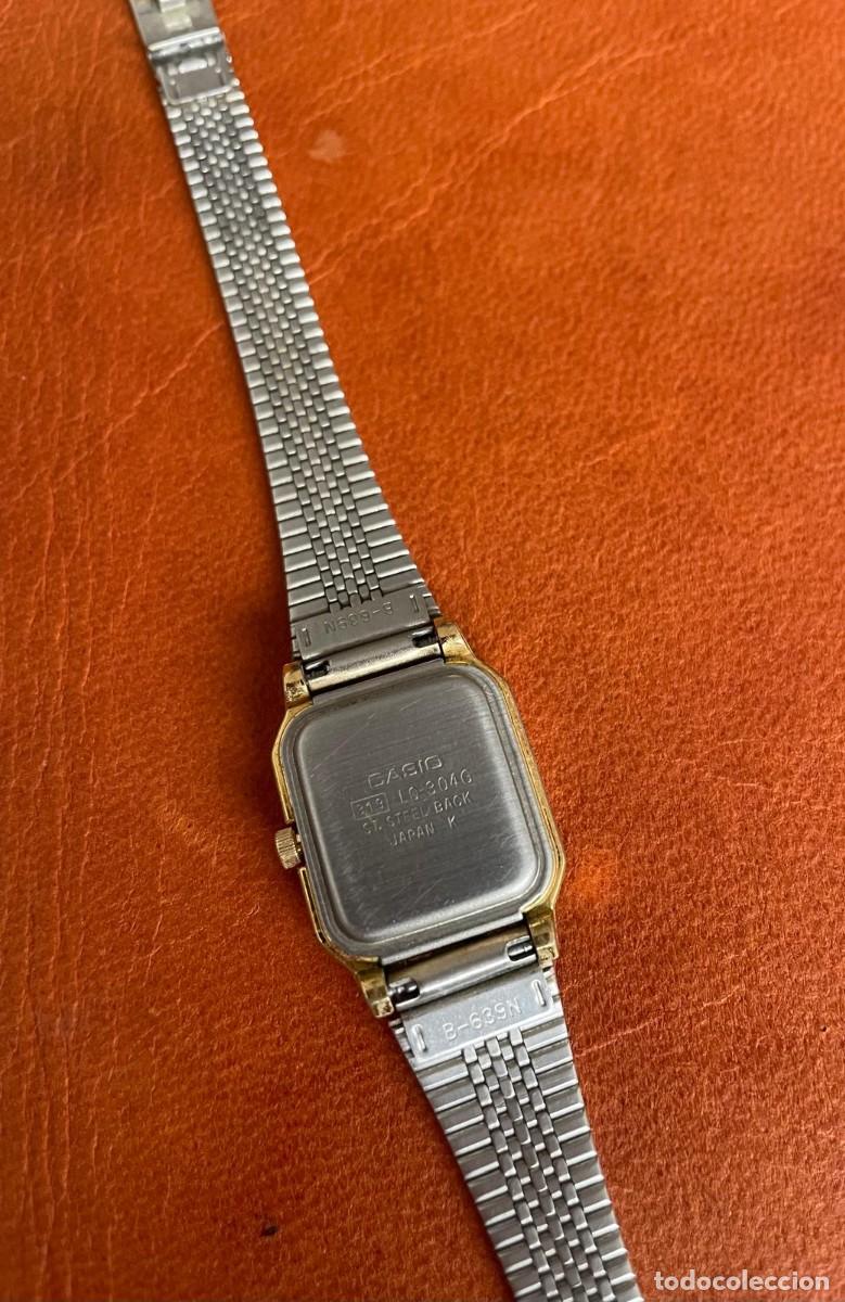 Relojes - Casio: Reloj de mujer Casio Quartz. Dorado. No comprobado funcionamiento - Foto 4