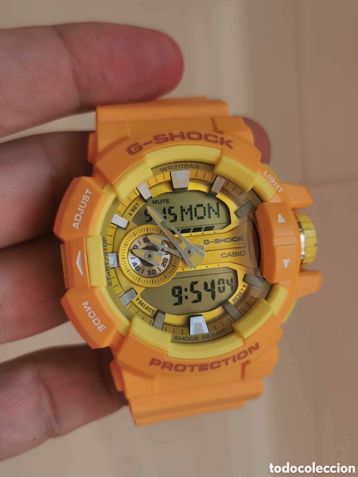 Relojes - Casio: Casio G-shock GA-400 yellow - Foto 1