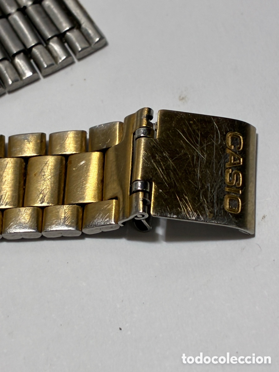 Relojes - Casio: Reloj CASIO A-168 DORADO /CR27-18 - Foto 2