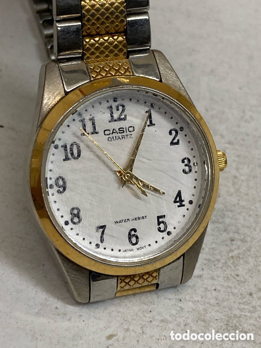 Relojes - Casio: Reloj Casio Quartz dorado /CR28-16 - Foto 2