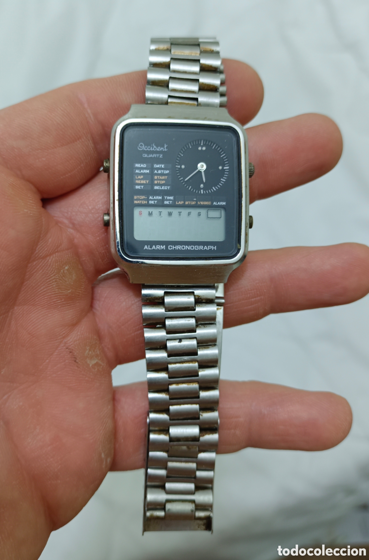 Relojes - Casio: Antiguo reloj occident quartz sin probar - Foto 1