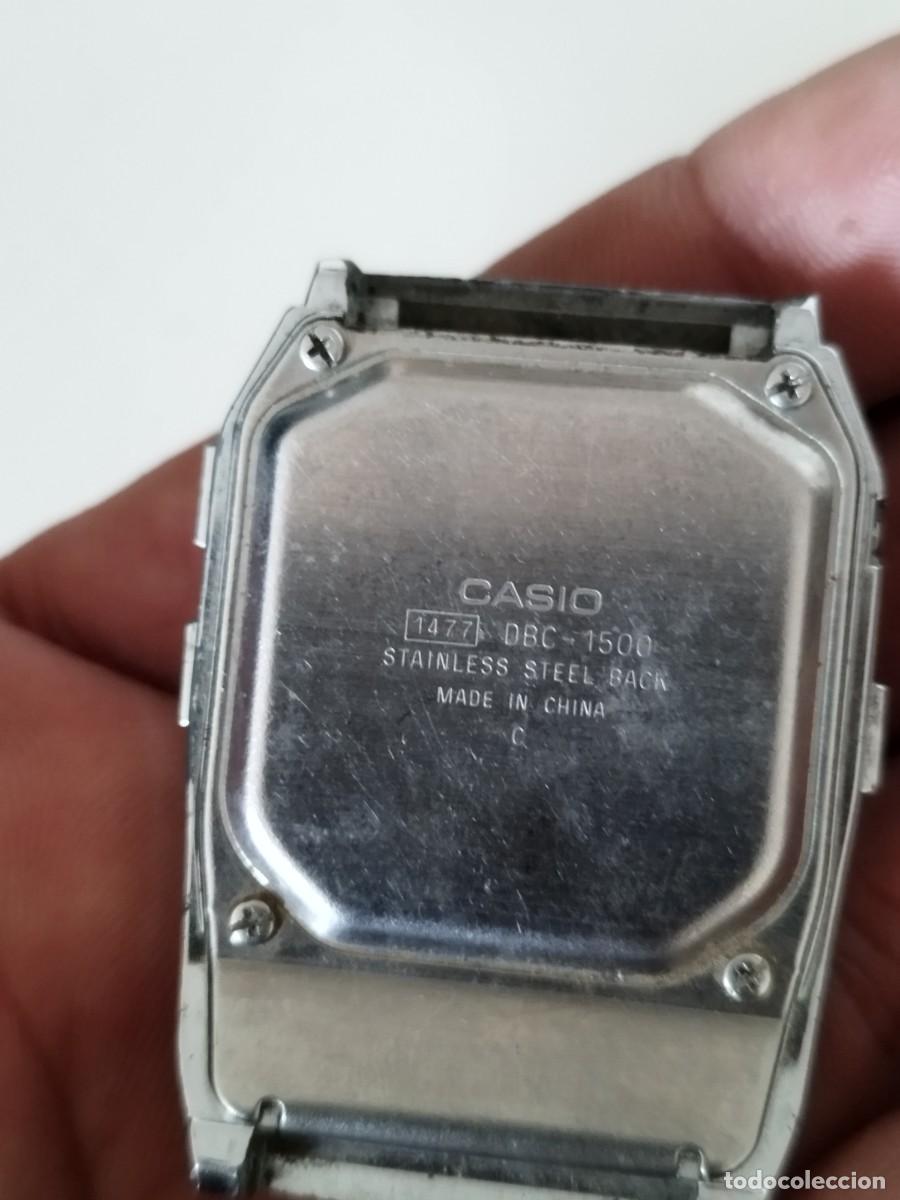 Relojes - Casio: Antiguo reloj de pulsera Casio Data Bank 150 Illuminator.. sin Probar. - Foto 5